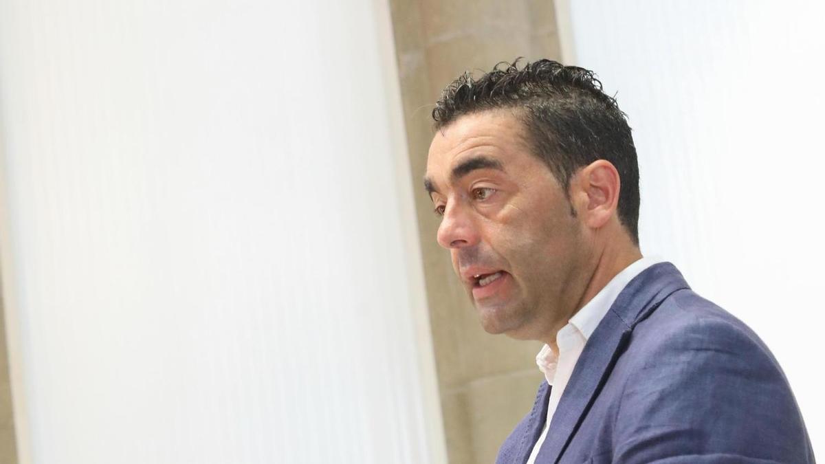 Luis López, presidente de la Diputación de Pontevedra.