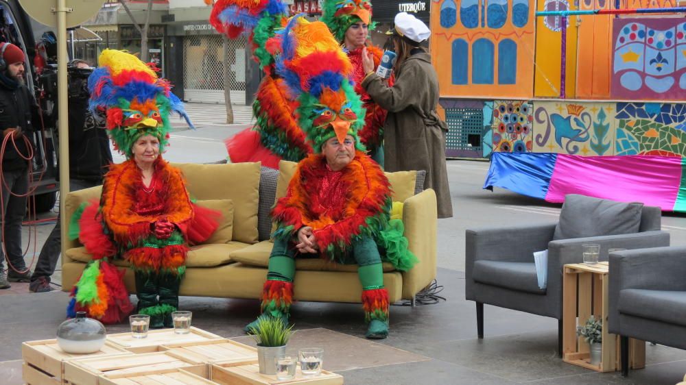 Pregó de Carnaval i el canvi d’atributs dels Reis Carnestoltes a Platja d''Aro