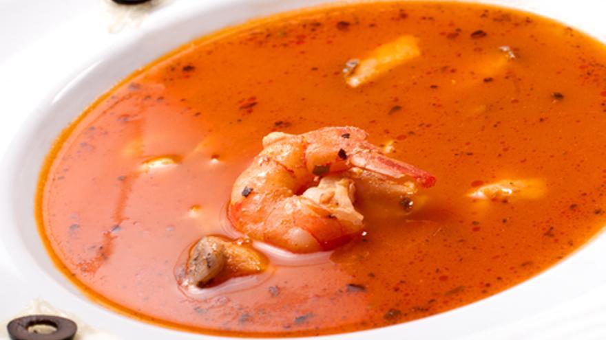 Sopa de mariscos