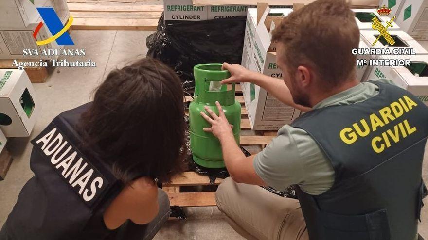 Desarticulen una organització que venia gas refrigerant il·legal des de Girona i Barcelona