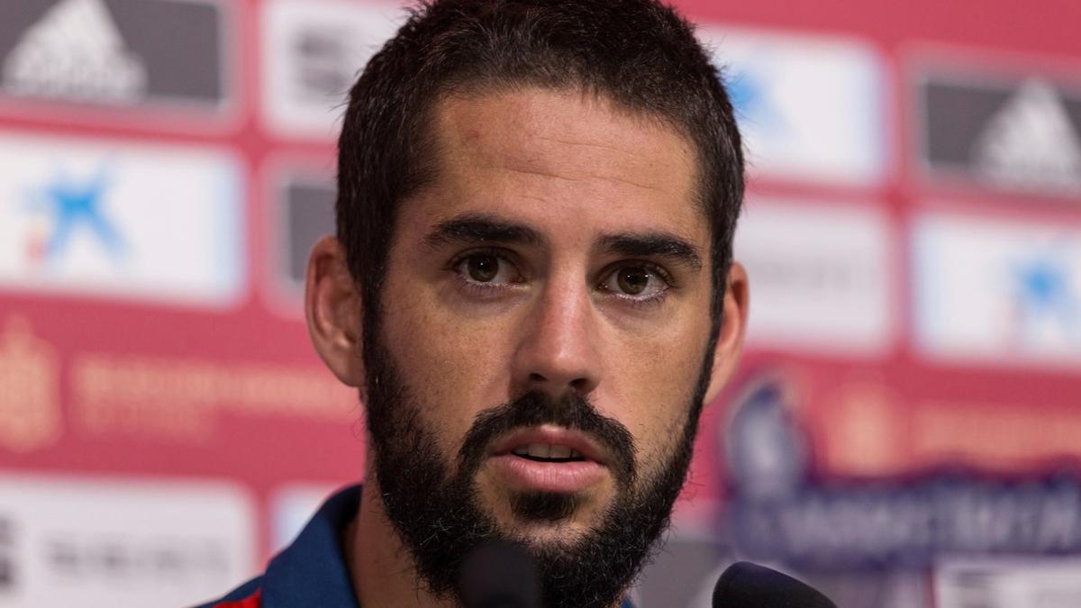 Rueda de prensa de Isco AlarcÃ³n