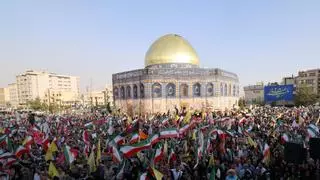 Teherán acoge una concentración multitudinaria contra Israel