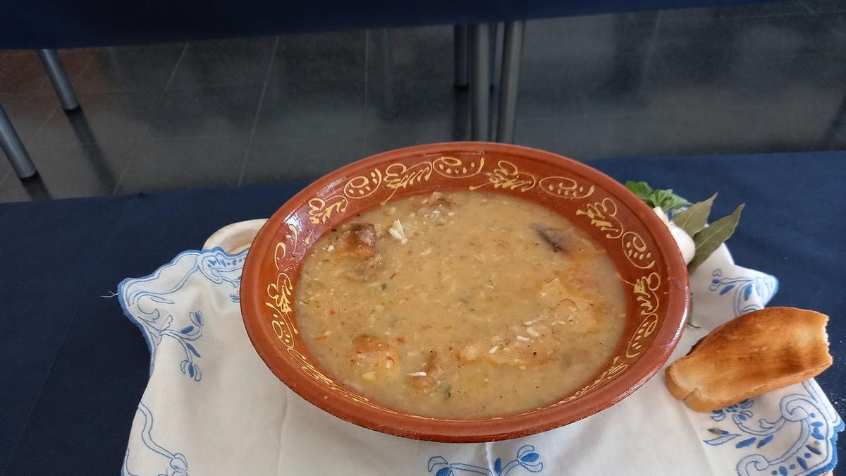 Imagen de un gazpacho.
