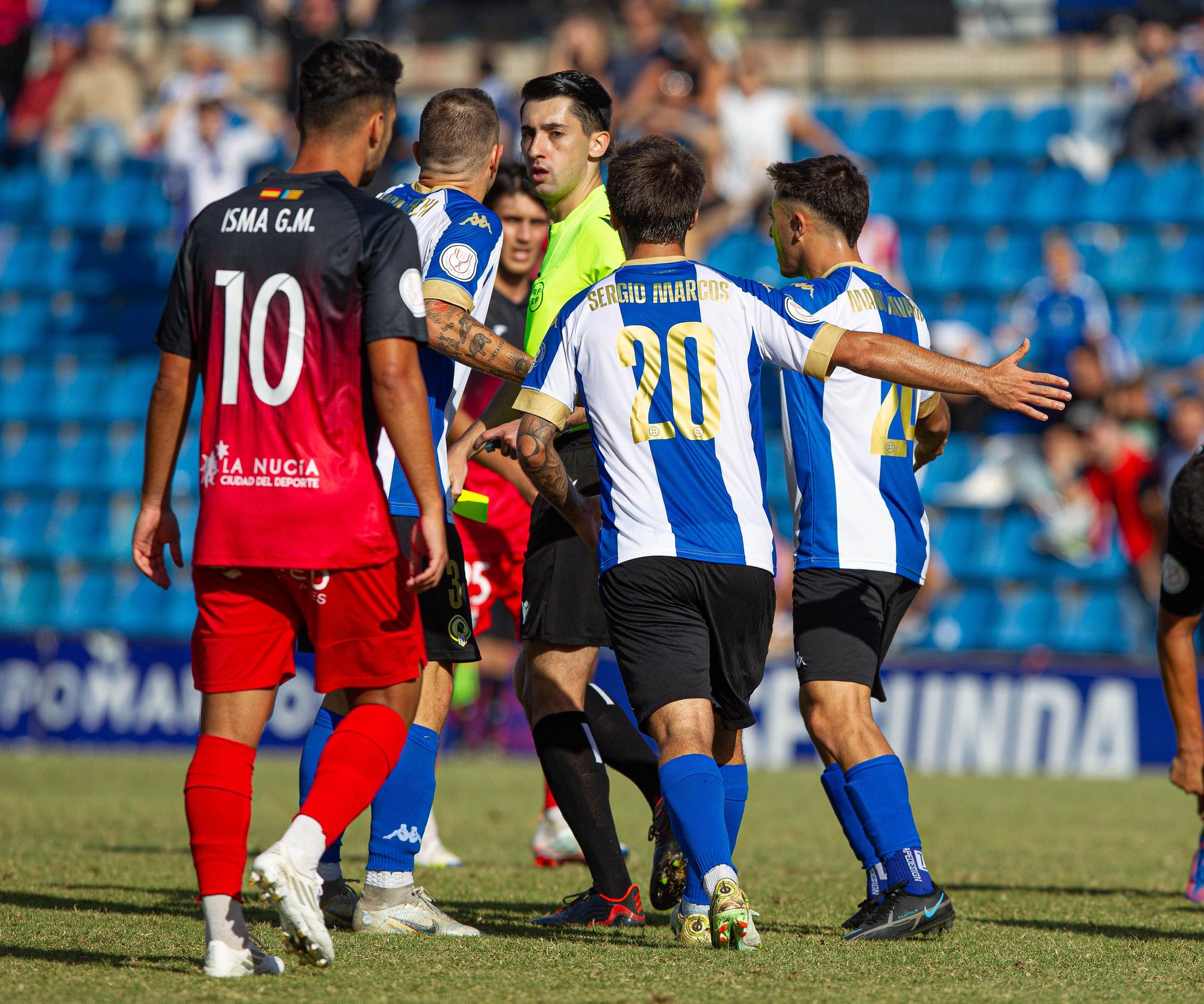 Polémica eliminación del Hércules ante La Nucía