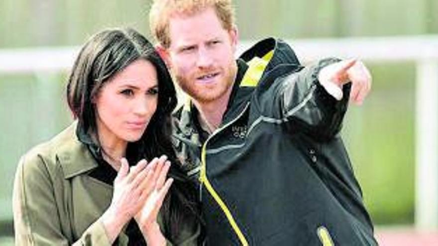 Meghan Markle y el príncipe Harry.   | // EFE