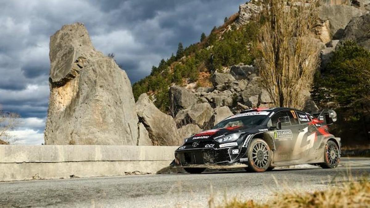 Sebastien Ogier en el Rally de Montecarlo