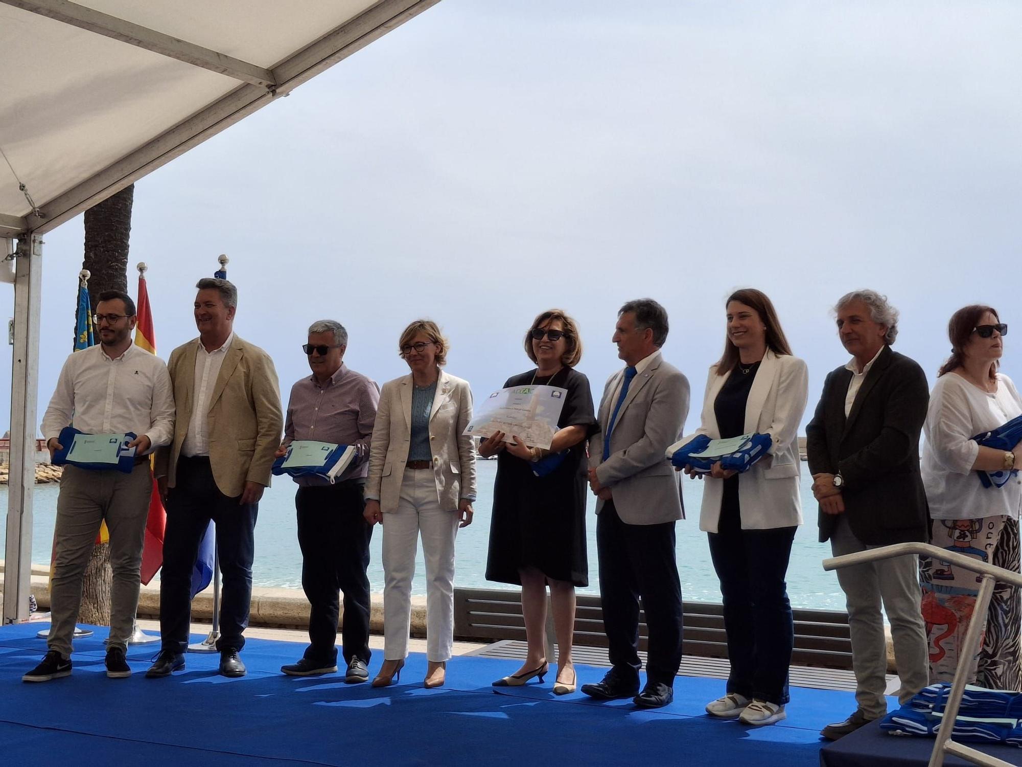 Xàbia, escenario de bandera: así ha sido la entrega de las 164 banderas azules (imágenes)