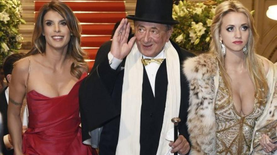 Elisabeta Canalis, en el Baile de la Ópera de Viena