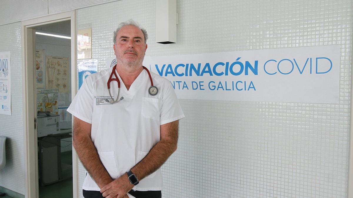 Luis Prieto, jefe de servicio de Atención Primeria en el centro de salud de A Carballeira, de Ourense.