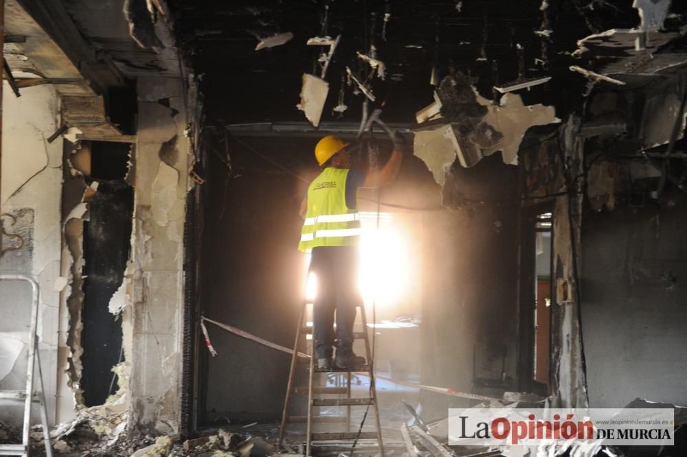 Jesuitinas abre sus puertas después del incendio