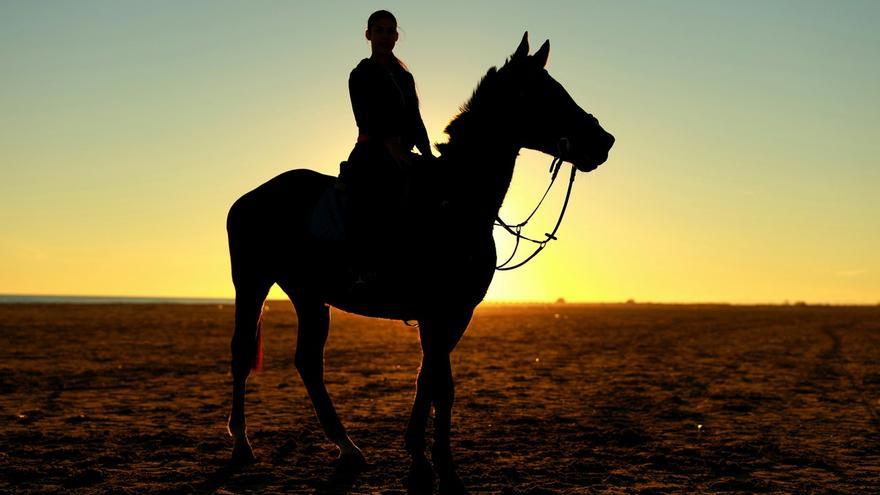 Herida al sufrir una caída de caballo en Tenerife