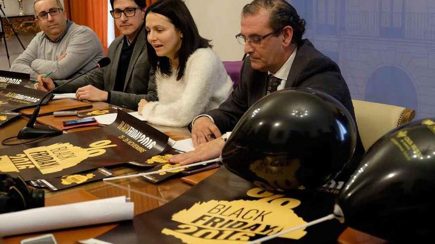 Presentación del Black Friday en el Ayuntamiento de Zamora.