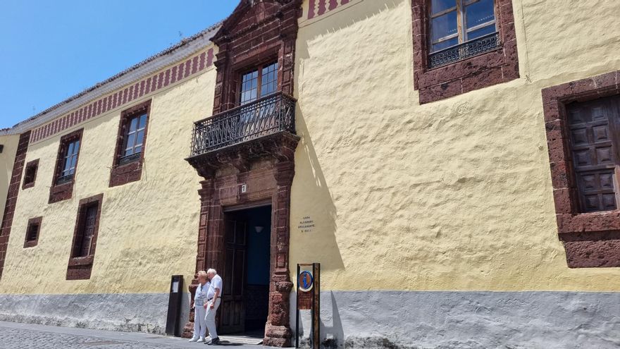 La portada de la Casa de los Capitanes, en La Laguna, será restaurada
