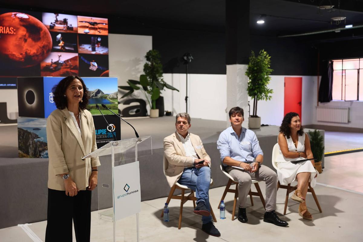 EN IMÁGENES: Visita de expertos internacionales del espacio al Pozo Sotón