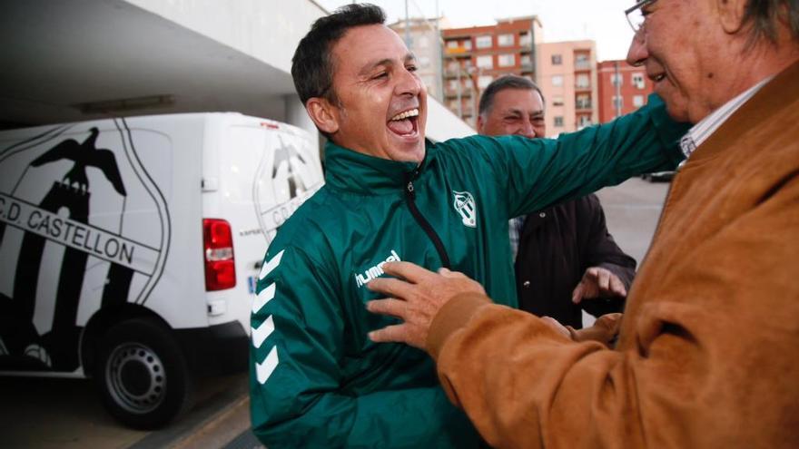 Sergi Escobar, a su llegada a Castalia.