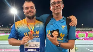 El cartagenero André Müller, bronce en el Nacional de atletismo