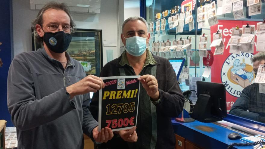 L’Anxova Milionària de l’Escala reparteix 150.000 euros a la Loteria Nacional