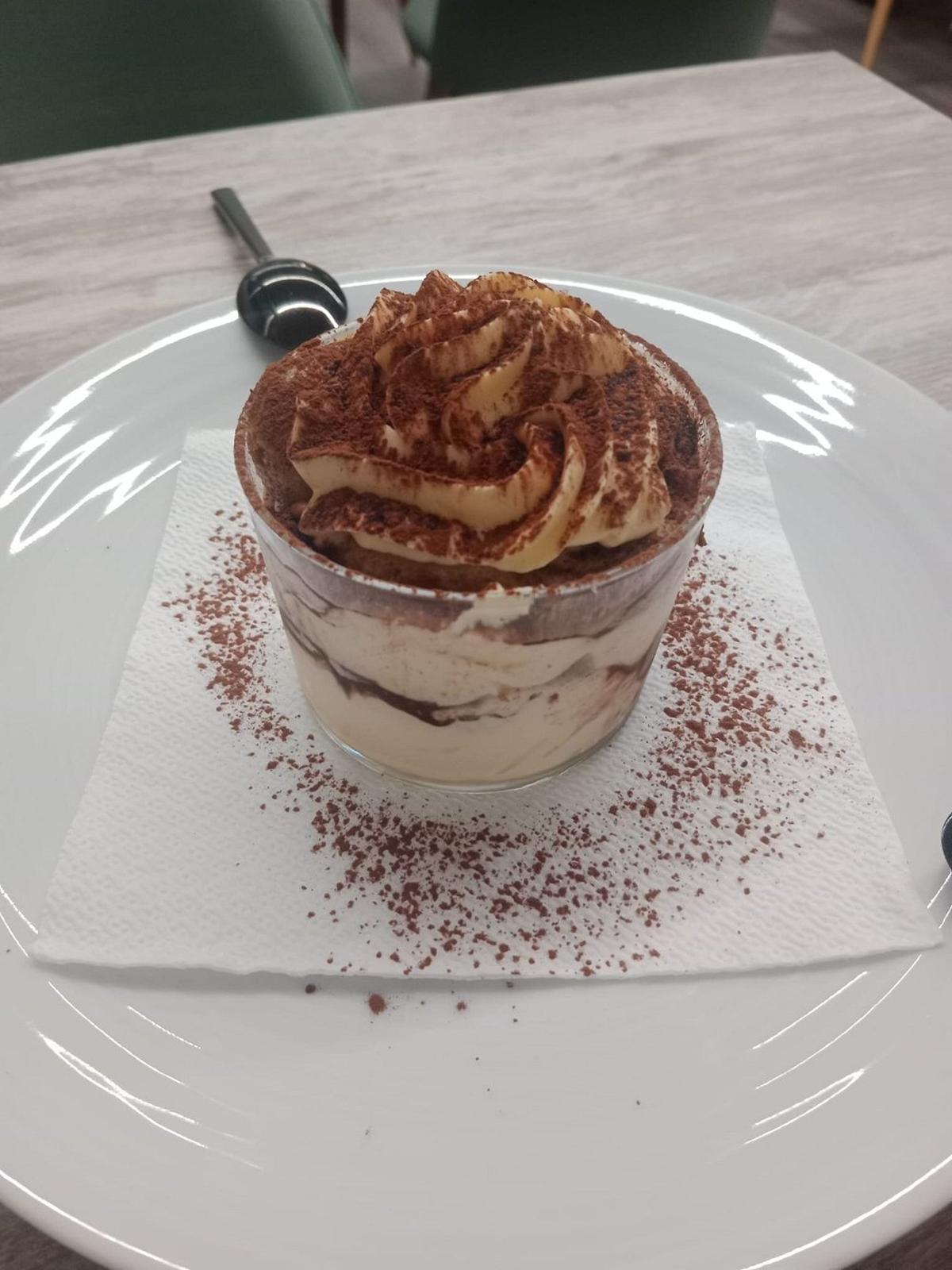Uno de los tiramisú que ofrecen en 60&amp;90 - Sessanta e Novanta
