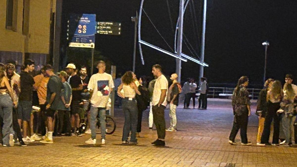 Imagen de archivo de una de las zonas de ocio nocturno de Las Palmas de Gran Canaria