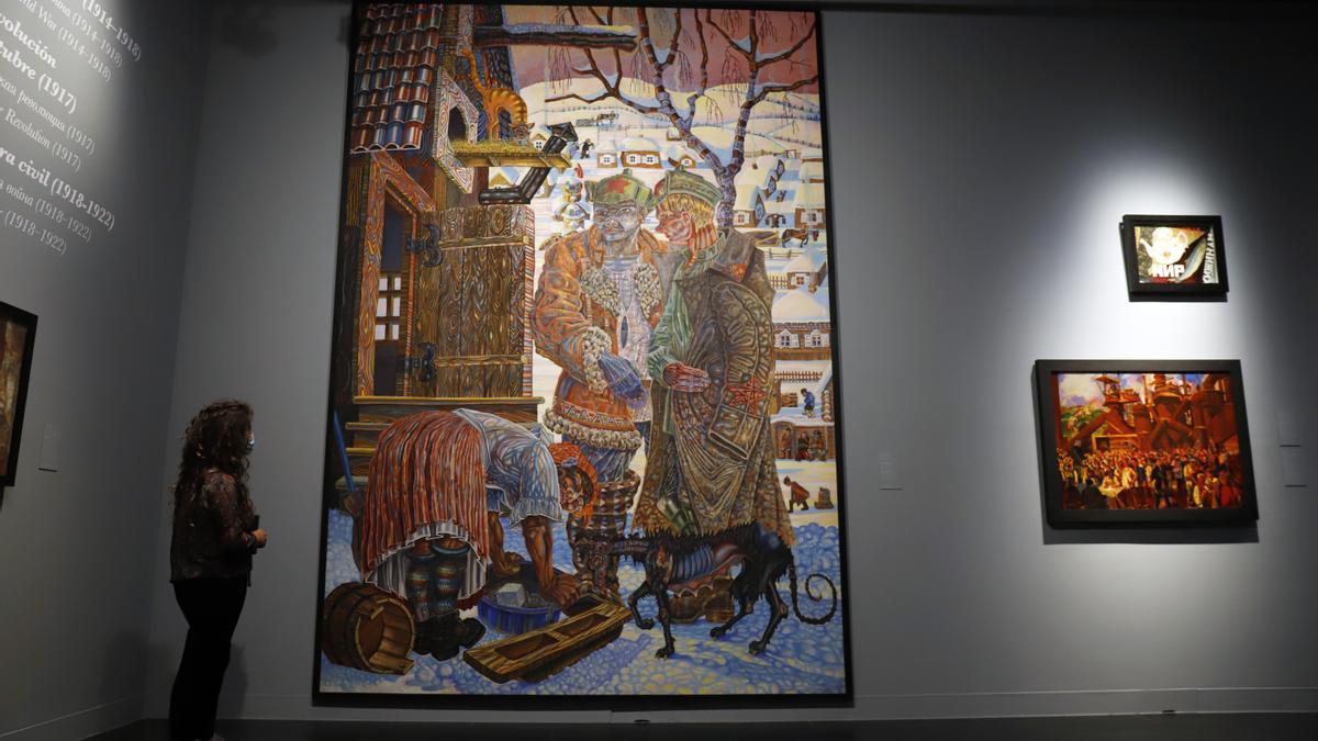 'Guerra y paz en el arte ruso', la nueva exposición anual del Museo Ruso