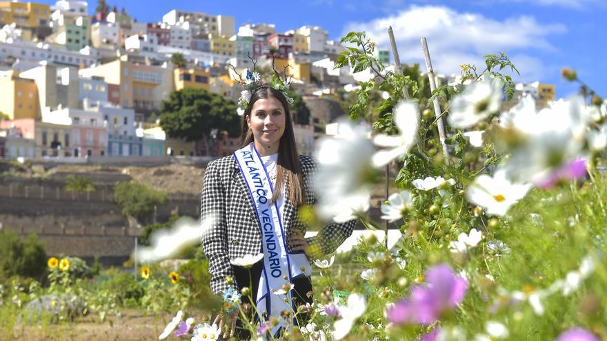 Candidatas a Reina del Carnaval de Las Palmas de Gran Canaria: Sandra Vega Ortlieb  (Centro Comercial Atlántico Vecindario)