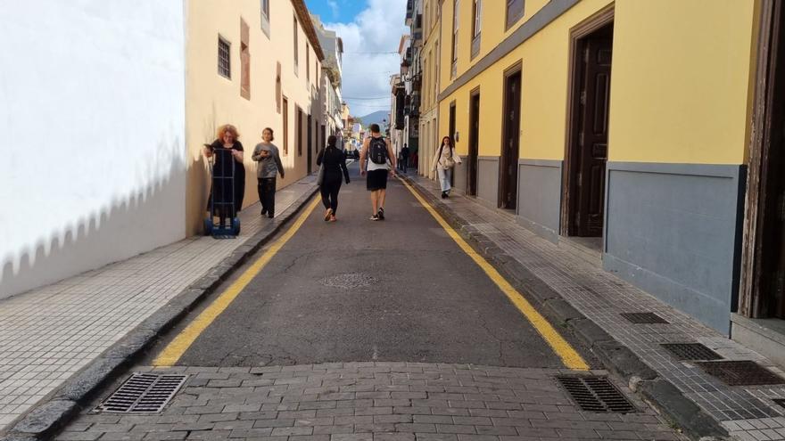 El tramo de la calle Juan de Vera entre San Agustín y Anchieta.