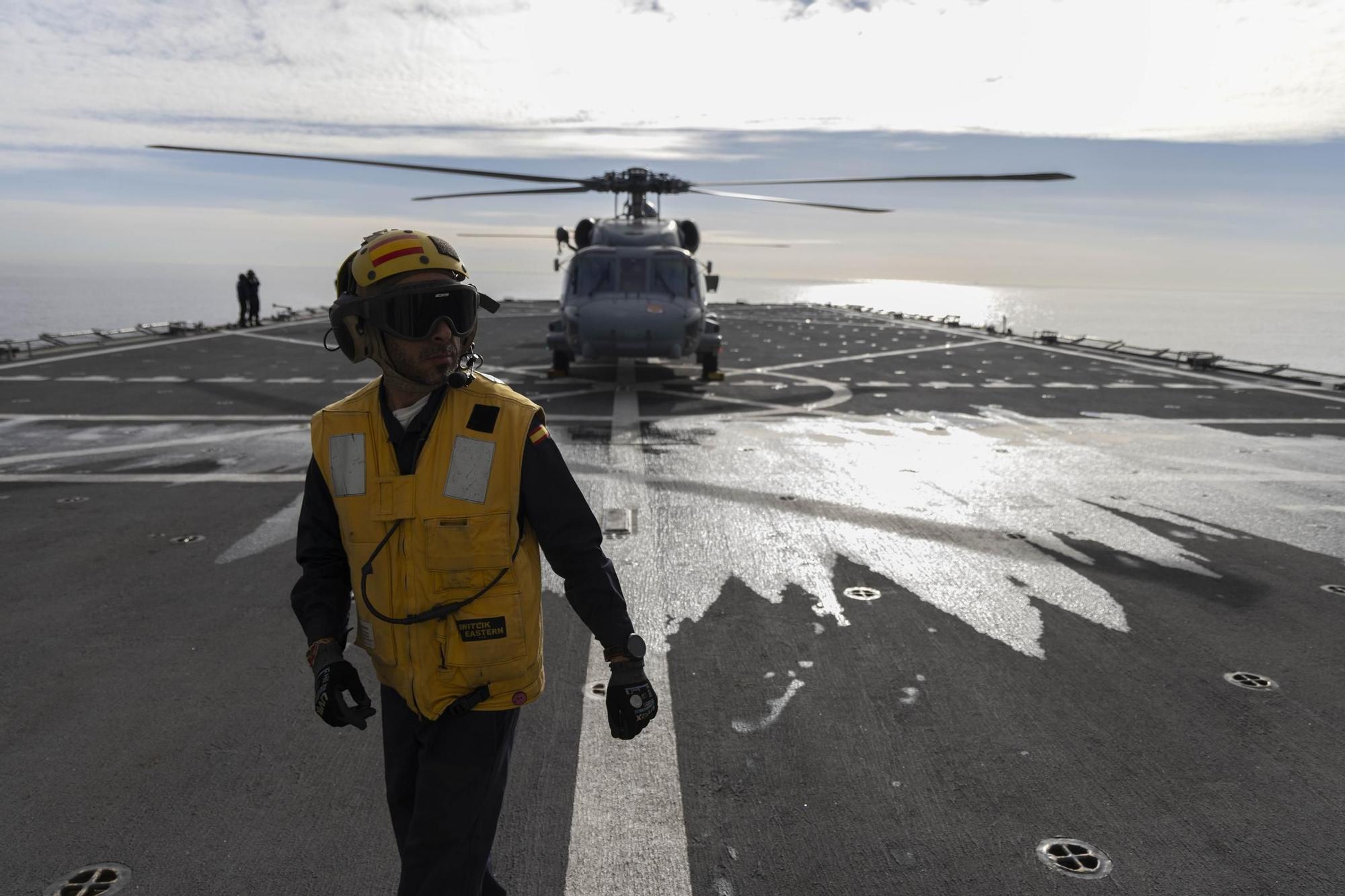 FOTOS: El Ejército de la OTAN se entrena en aguas de Cartagena