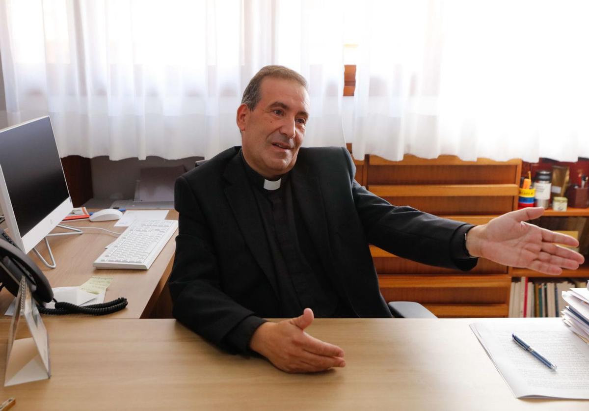 El obispo de Ibiza y Formentera, Vicent Ribas, en una imagen de archivo.