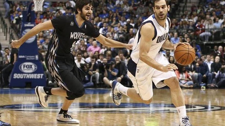 Un gran Rubio lleva a los Timberwolves a la victoria ante Dallas (122-123)