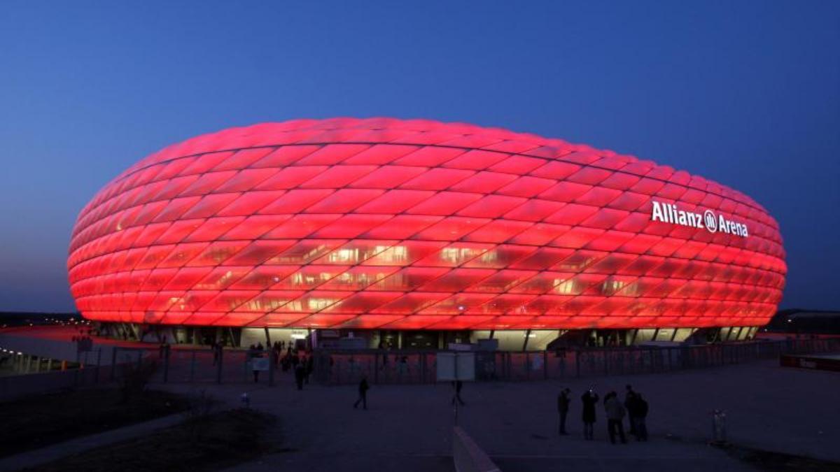 El Allianz Arena, estadio del Bayern de Múnich, acogerá el partido inaugural