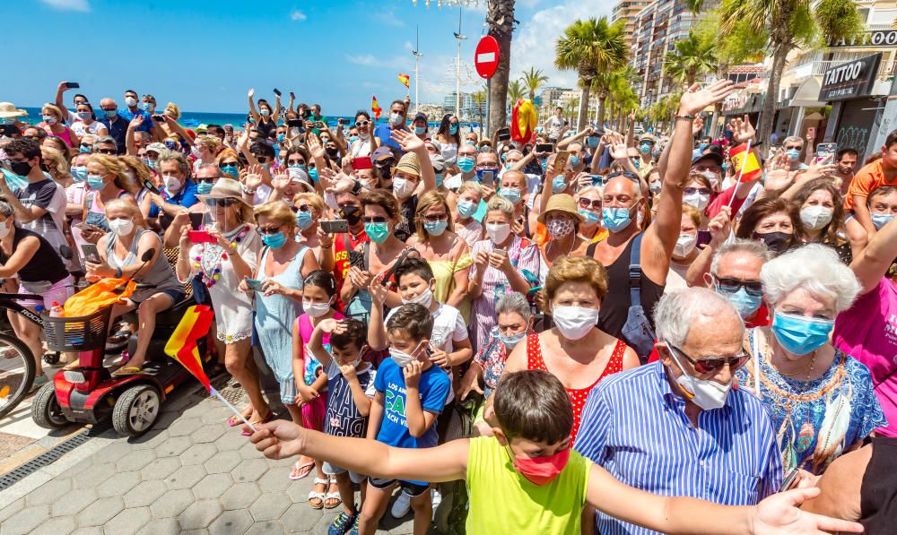 Visita de los Reyes a Benidorm