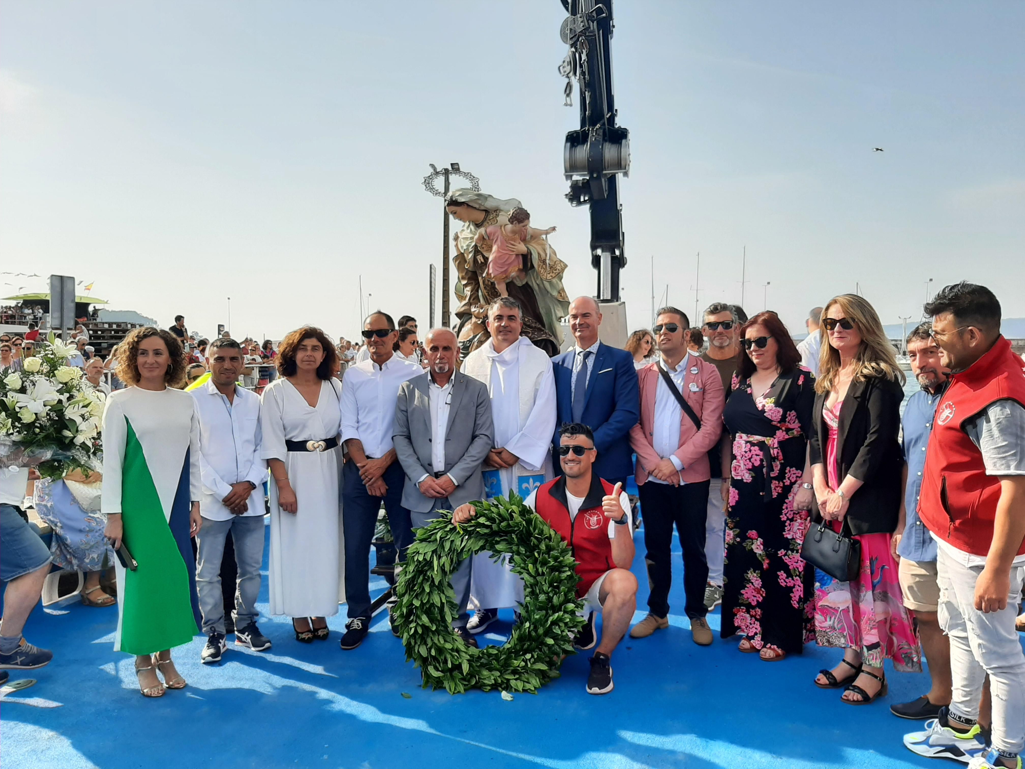 Las celebraciones de la Virgen del Carmen en Bueu