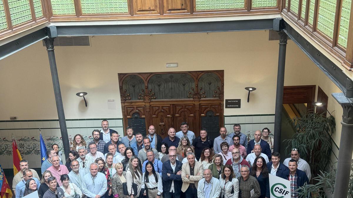 Miguel Borra ha participado en Castelló en unas jornadas de Estrategia, Negociación y Acción Sindical.