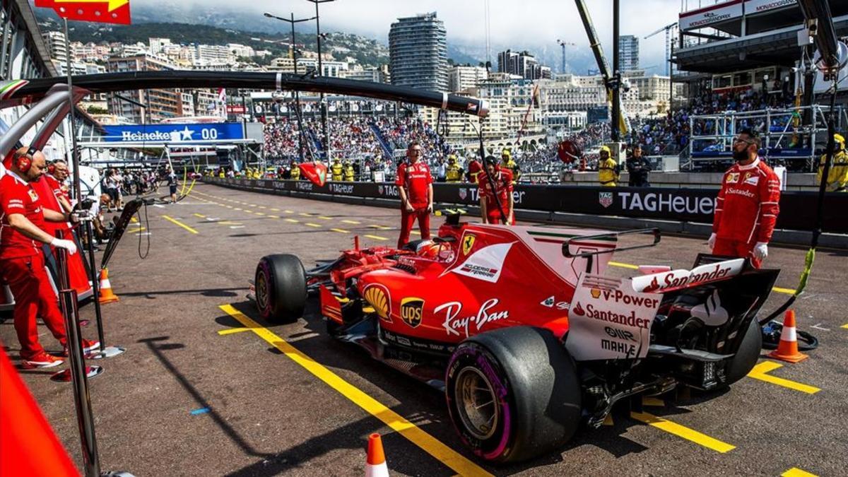 Los Ferrari siguen mostrándose fuertes, también en Mónaco