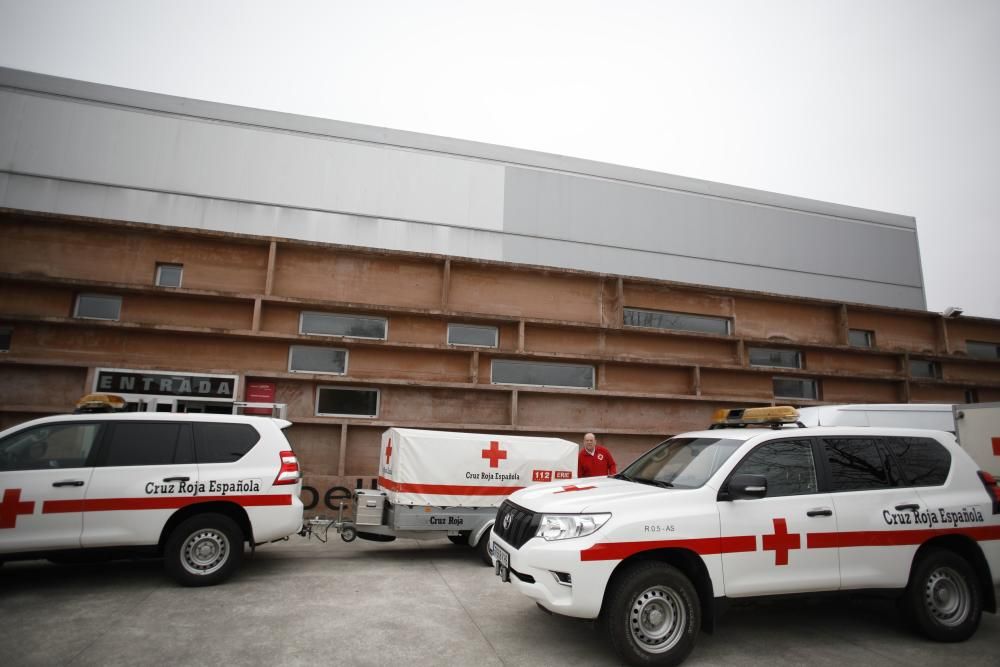 La Tejerona, preparada para personas "sin techo"