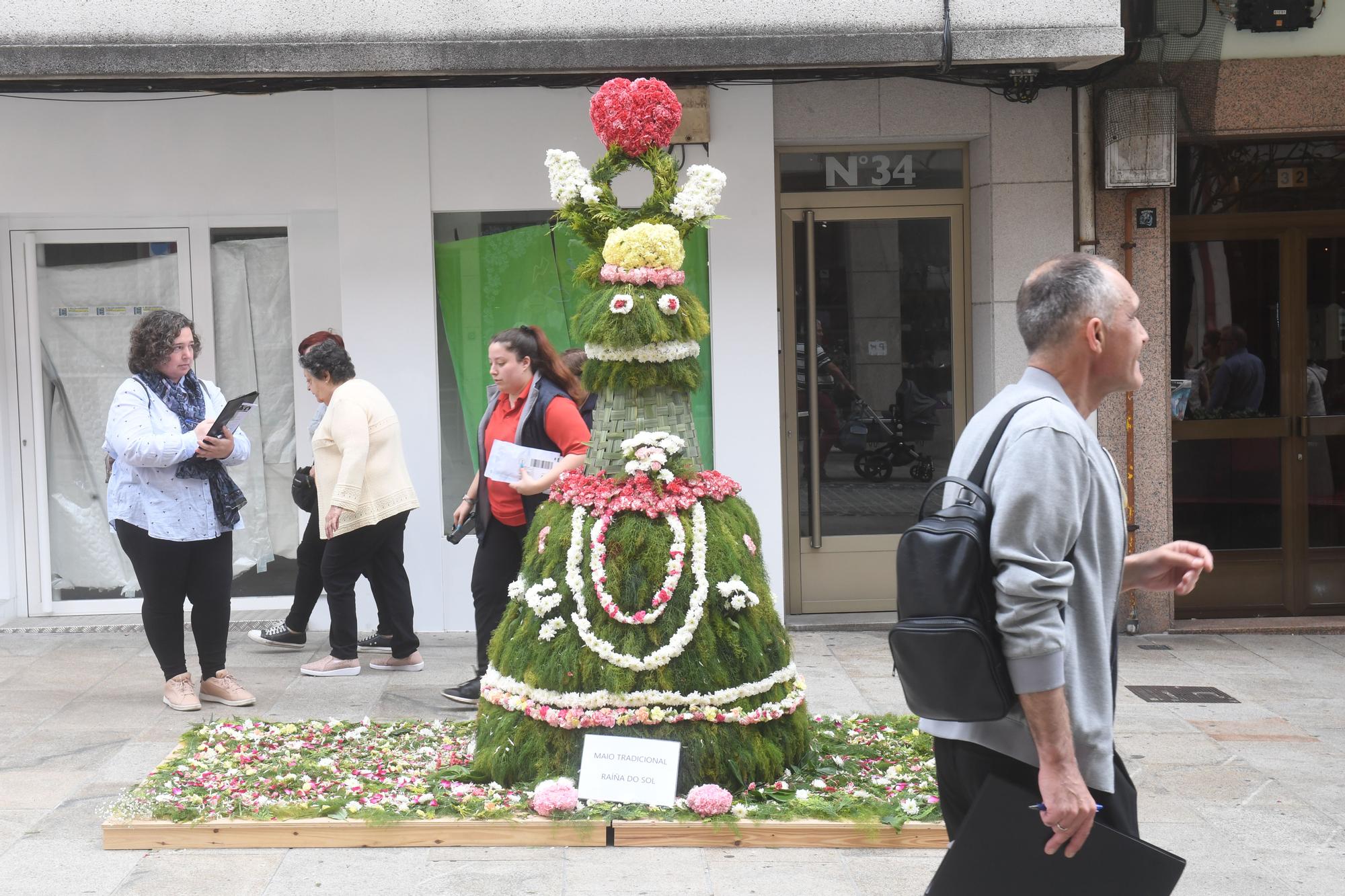 Arteixo se viste con trajes de flores