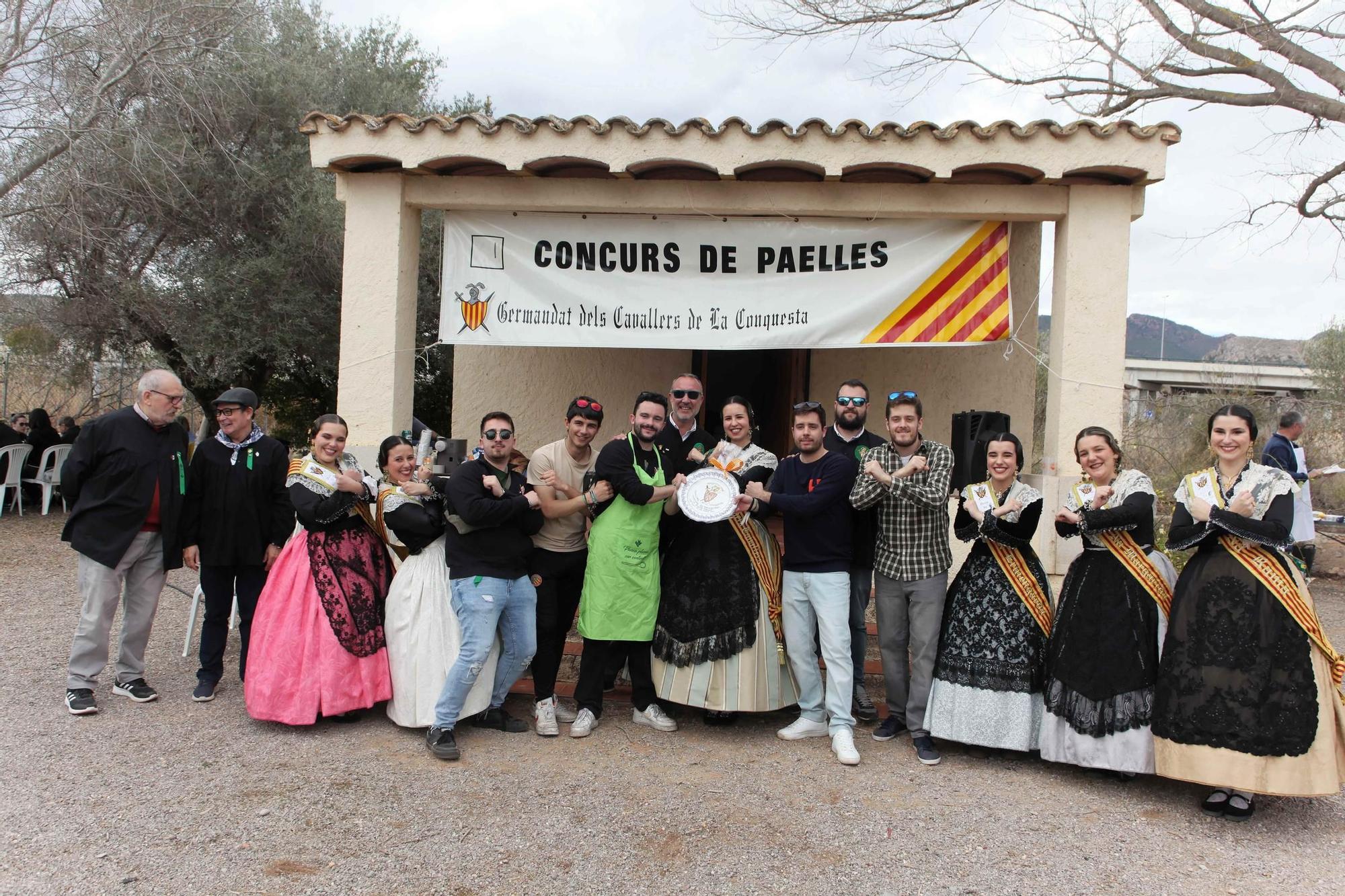 Concurso de paellas de la Germandat dels Cavallers en la Magdalena 2024