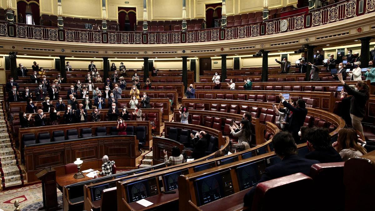 Una imagen del Congreso de los Diputados