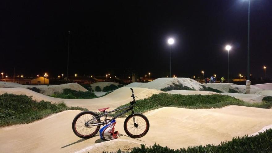 El circuito de BMX.