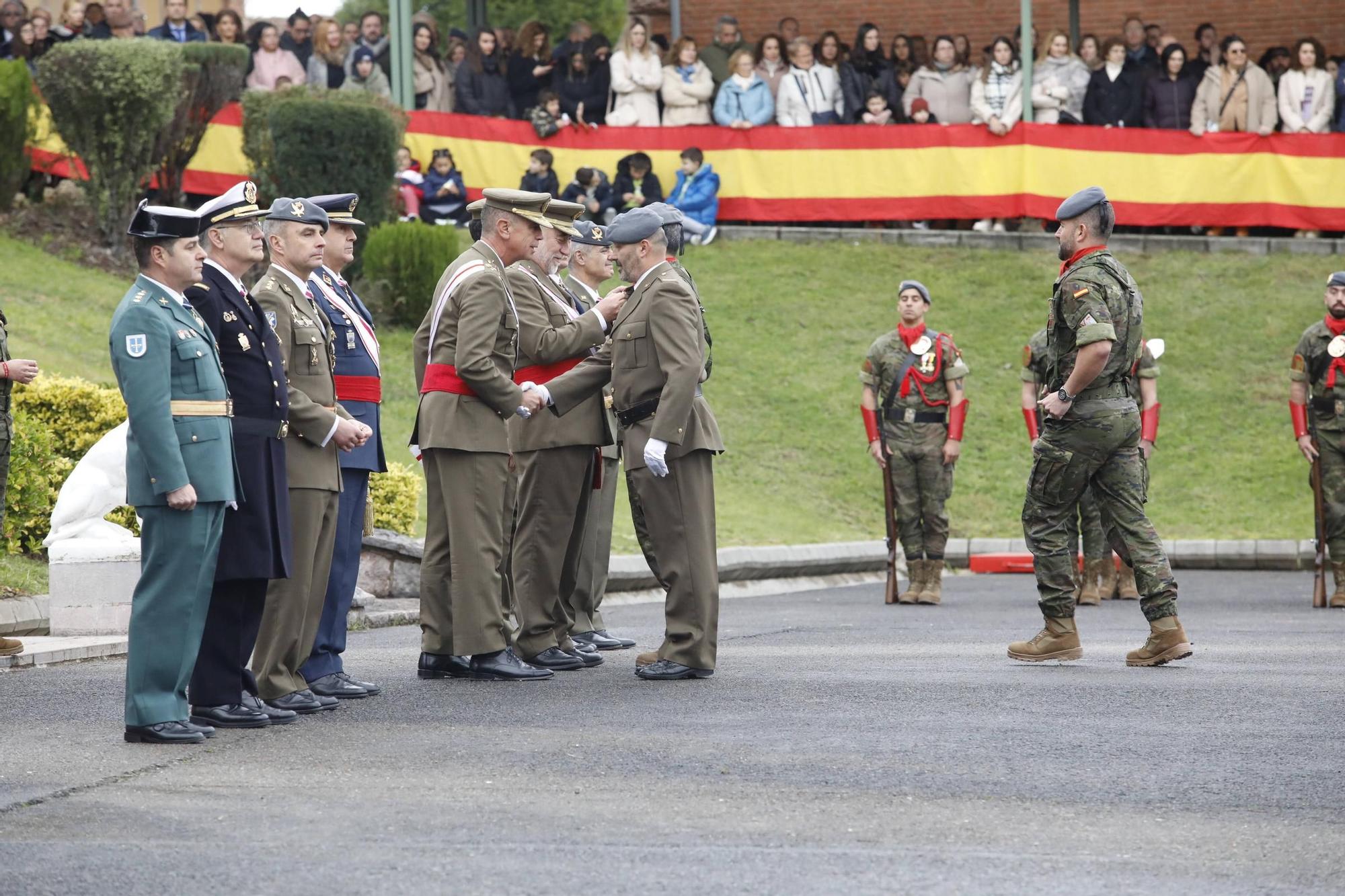 EN IMÁGENES: Desfile militar del regimiento "Príncipe" y fiesta de La Inmaculada en Cabo Noval