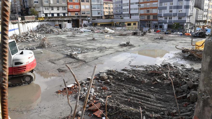 El mercado de Monte Alto, demolido casi por completo