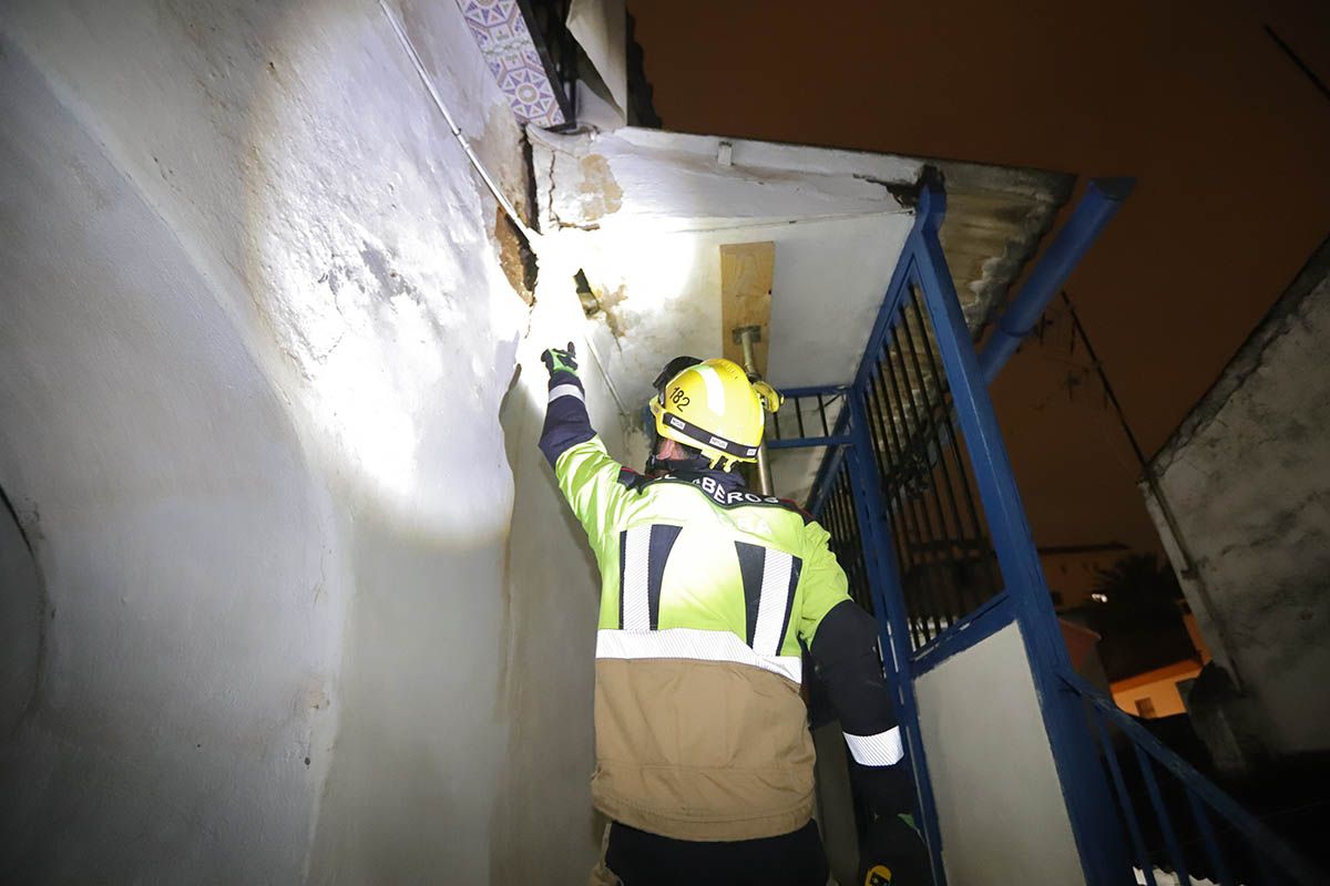 Desalojada la Casa de Paso de la lagunilla ante el riesgo de derrumbe