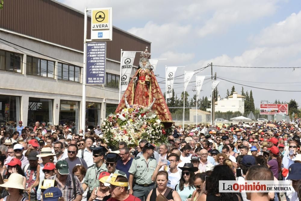 Romería de la Virgen de la Fuensanta: Paso por Alg