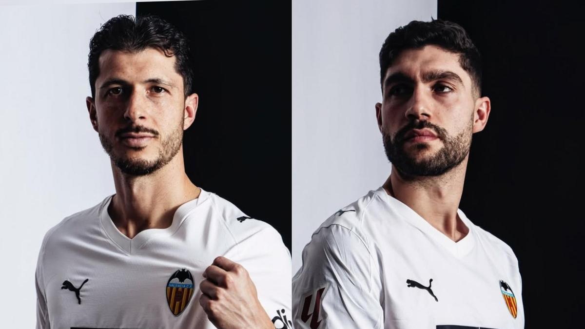 GUIDO Y UNAI CON EL VALENCIA CF