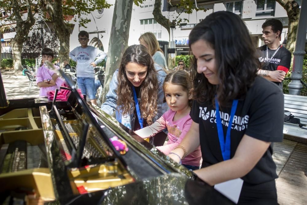 Ourense suena a piano. // C. Peteiro