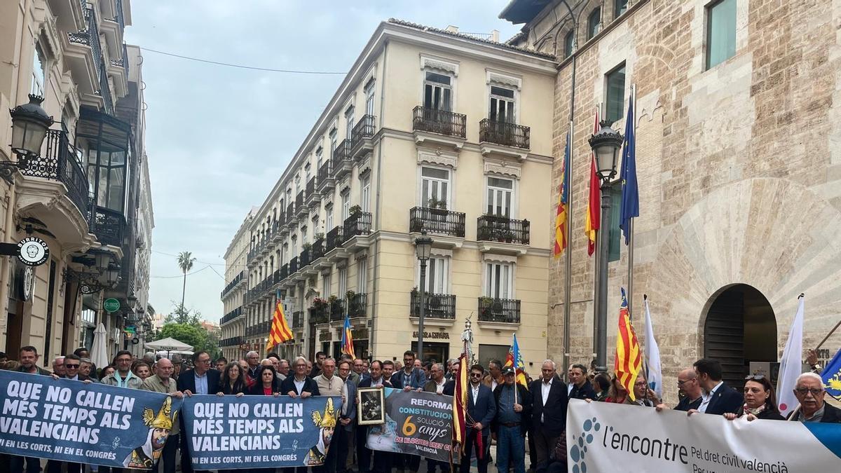 Concentracion de Juristes Valencians