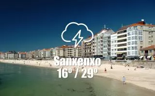 El tiempo en Sanxenxo: previsión meteorológica para hoy, lunes 23 de junio