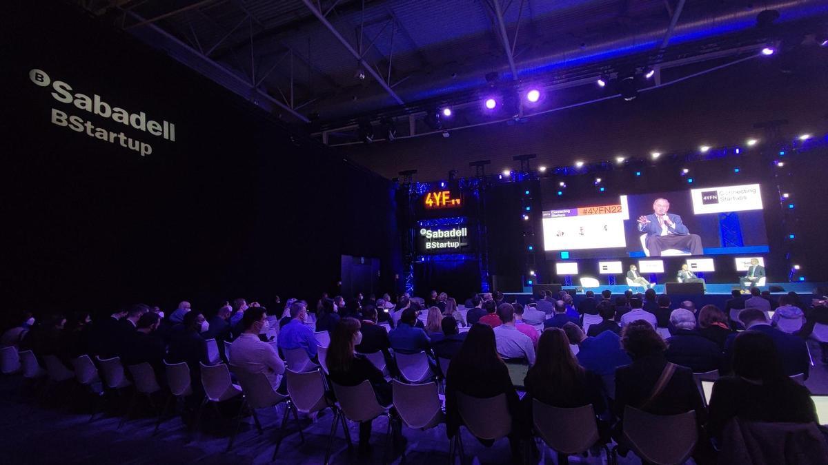 BStartup presente en la edición 2022 del 4YFN, en el Mobile World Congress en Barcelona.