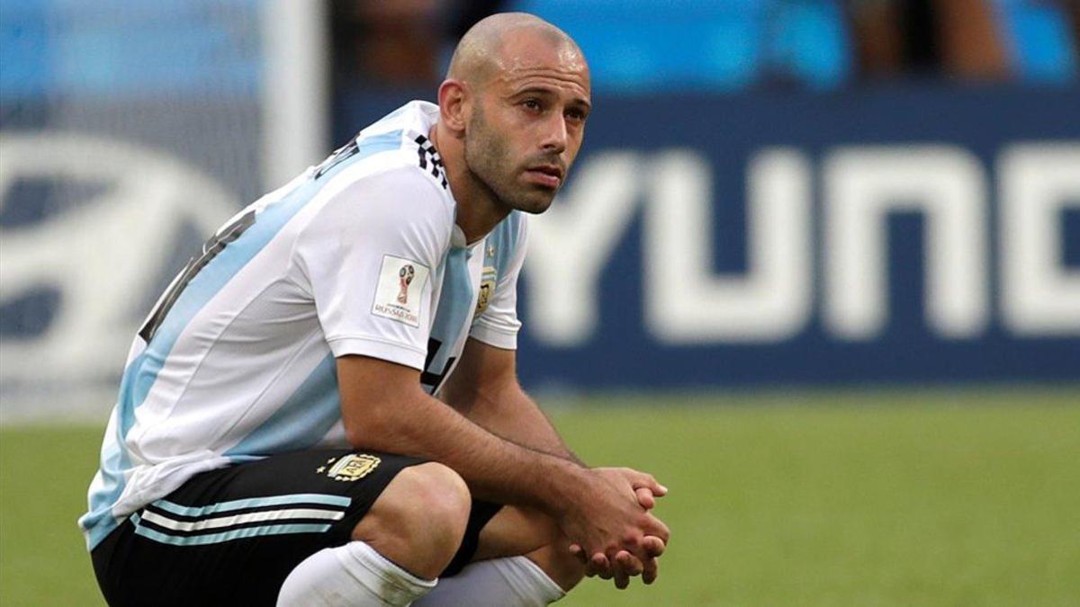 Mascherano se retiró de la selección en el Mundial de Rusia