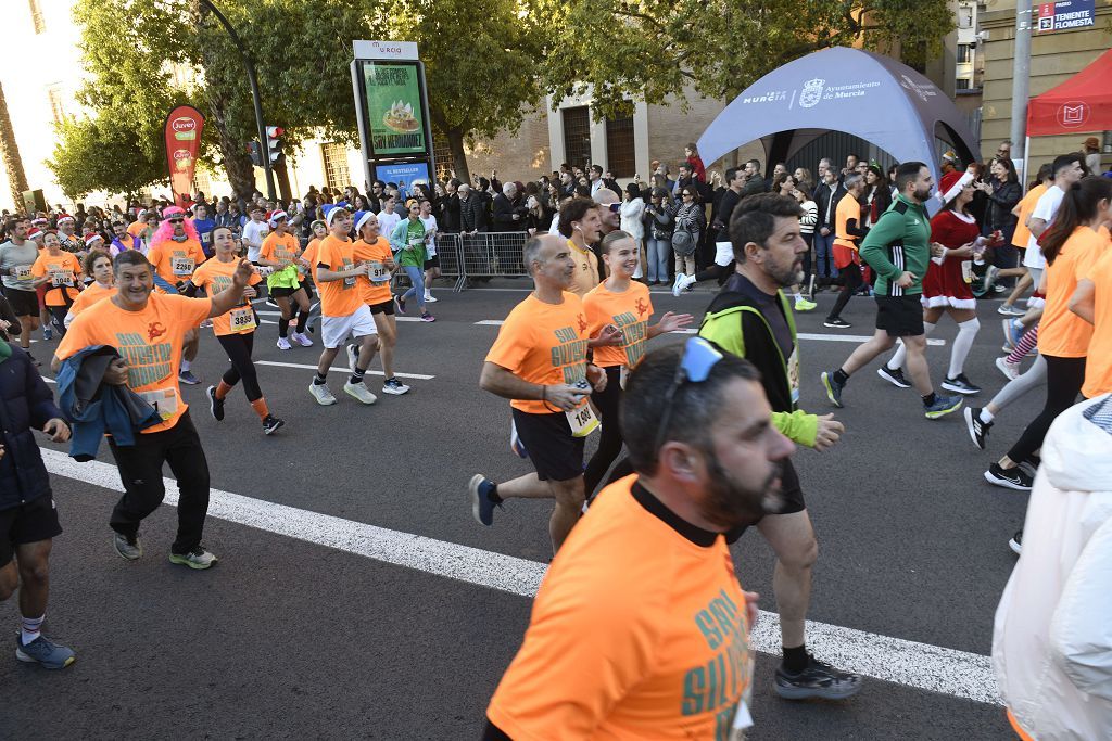 La San Silvestre 2025 en Murcia, en fotografías